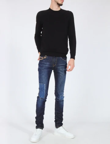 Blugi Pull&Bear, bleumarin