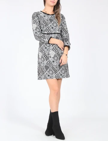 Rochie scurta Zara, gri