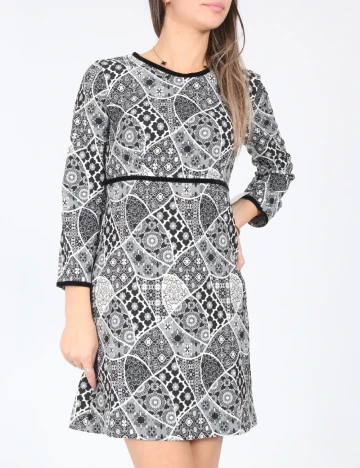 Rochie scurta Zara, gri