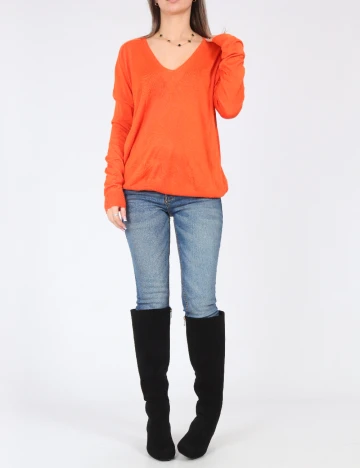 Bluza Zara, portocaliu