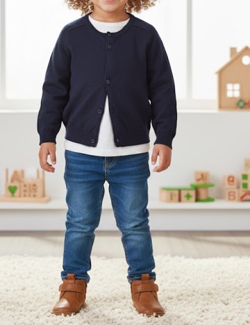 
						Cardigan Zara, bleumarin