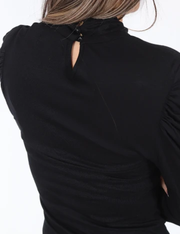 Rochie scurta Zara, negru/gri