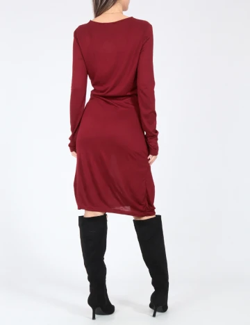 Rochie medie Zara, visiniu