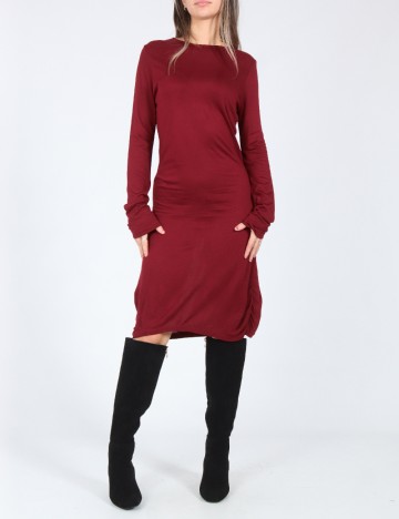 Rochie medie Zara, visiniu