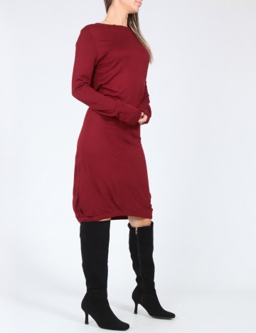 Rochie medie Zara, visiniu