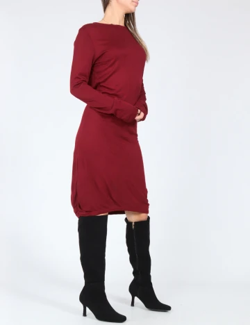 Rochie medie Zara, visiniu