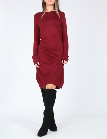 
						Rochie medie Zara, visiniu