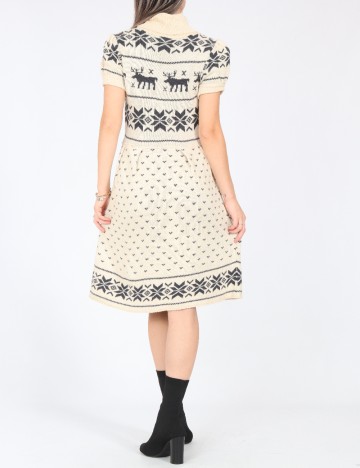 Rochie medie Zara, bej