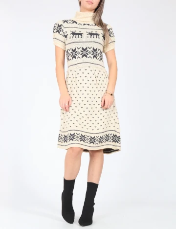 Rochie medie Zara, bej