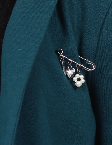 Sacou Bershka, albastru