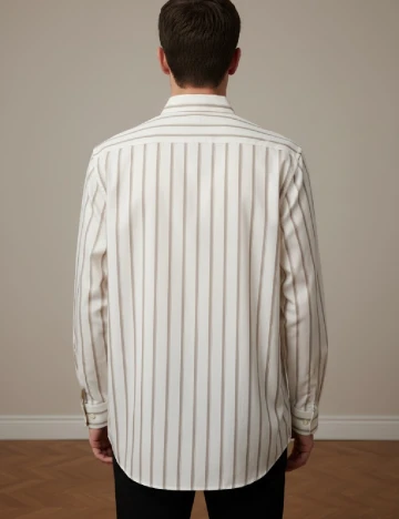 Camasa Zara, ecru/crem