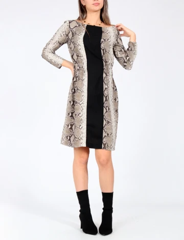 Rochie scurta Zara, imprimeu sarpe