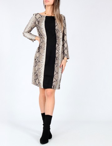 
						Rochie scurta Zara, imprimeu sarpe