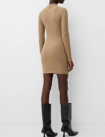 Rochie scurta Bershka, maro
