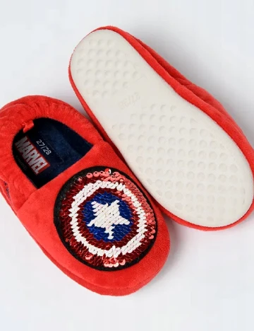 Papuci de Casa Cool Club, rosu