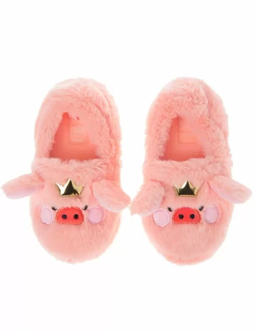 Papuci de Casa Cool Club, roz