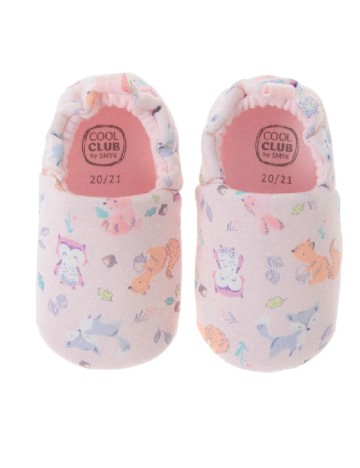 
						Papuci de Casa Cool Club, roz