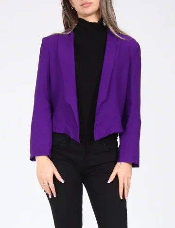 Blazer Bershka, mov