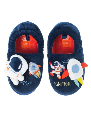 Papuci de Casa Cool Club, bleumarin