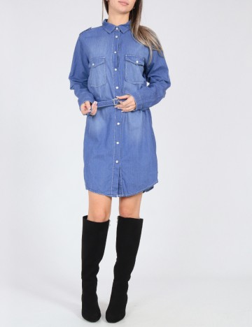 
						Rochie scurta Bershka, albastru