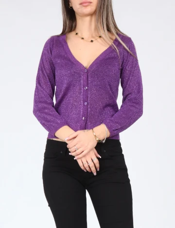 Cardigan Bershka, mov