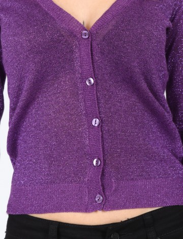 Cardigan Bershka, mov