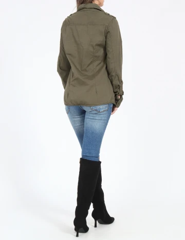 Camasa Bershka, verde