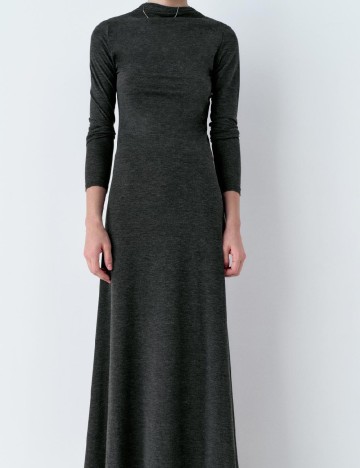 Rochie lunga Zara, gri