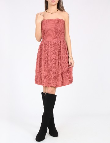 
						Rochie scurta Zara, roz