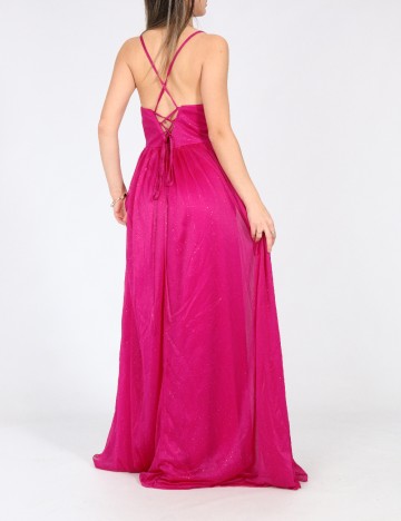 Rochie lunga SHEIN, magenta