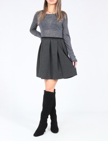 
						Rochie scurta Zara, gri