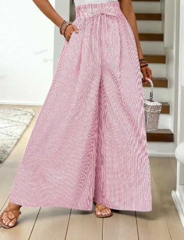 Pantaloni SHEIN, roz