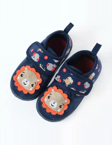 Papuci de Casa Cool Club, bleumarin