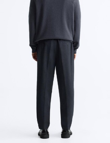 Pantaloni Zara, albastru