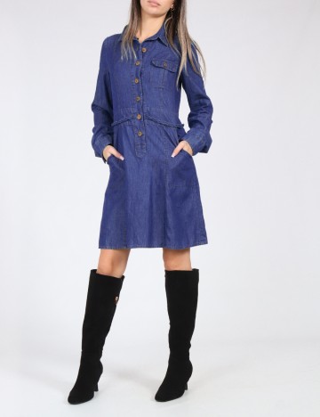 Rochie scurta Zara, albastru