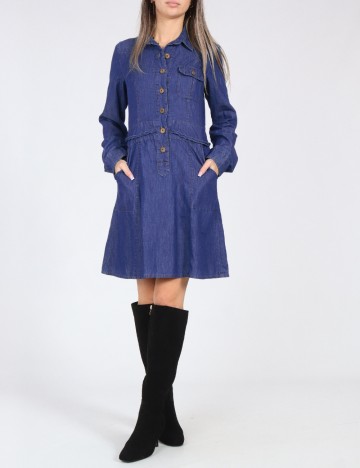 
						Rochie scurta Zara, albastru