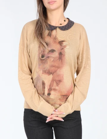 Bluza Zara, maro deschis