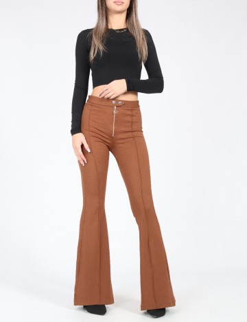 
						Pantaloni Zara, maro