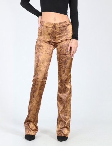 Pantaloni Bershka, imprimeu sarpe