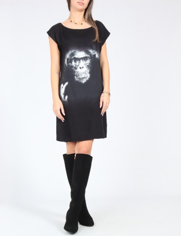 
						Rochie scurta Zara, negru