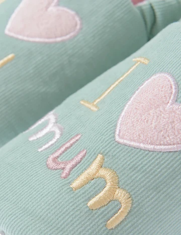 Papuci de Casa Cool Club, verde