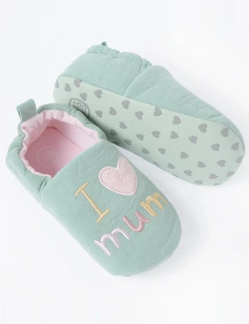 Papuci de Casa Cool Club, verde