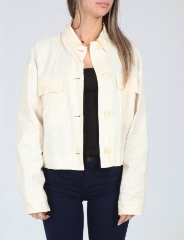 
						Jacheta Zara, ecru