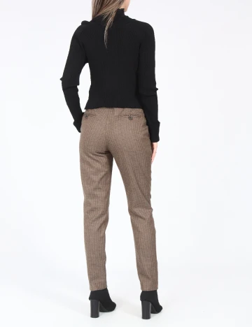 Pantaloni Zara, maro