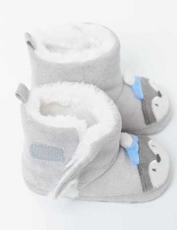 Papuci de Casa Cool Club, gri