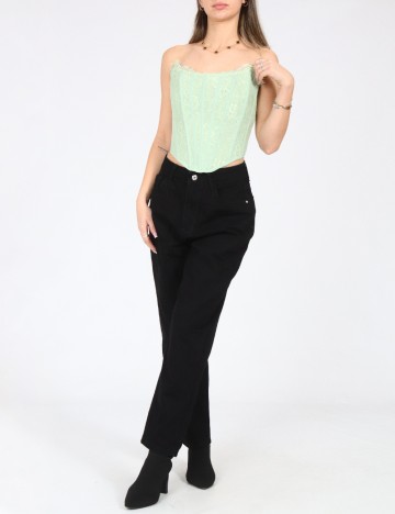 Corset SHEIN, verde deschis