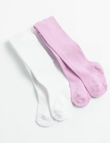 Set ciorapi 2 perechi Cool Club, mov/alb