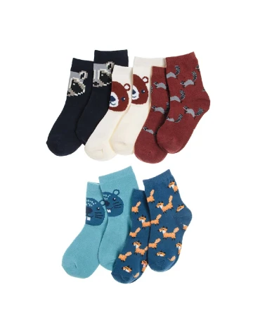 Set sosete 5 perechi Cool Club, mix culori