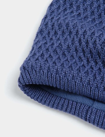 Fular Circular Cool Club, bleumarin