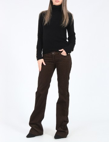 
						Pantaloni Zara, maro